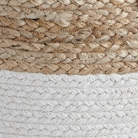 Furniture City Laplace - Ashley Furniture - Sweed Valley Pouf - Pouf / Natural/White - A1000420