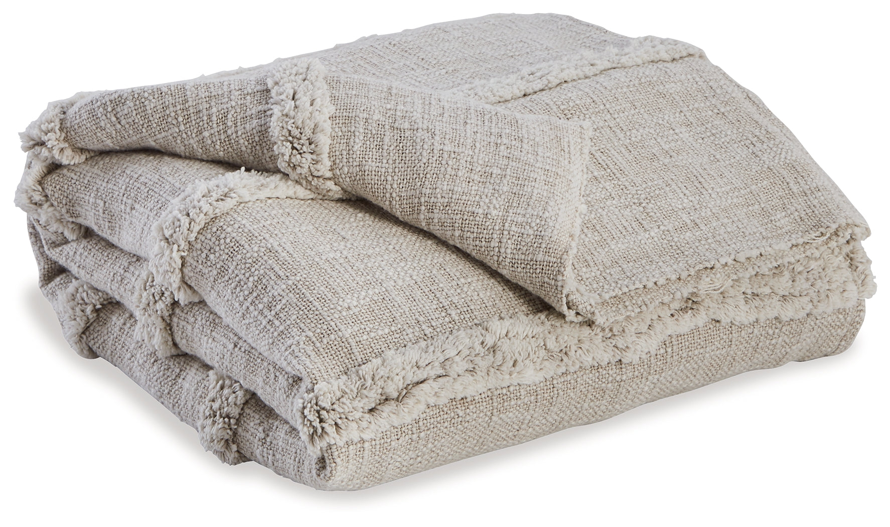 Furniture City Laplace - Ashley Furniture - Samsen Throw (Set of 3) - Throw (3/CS) / Linen - A1000487