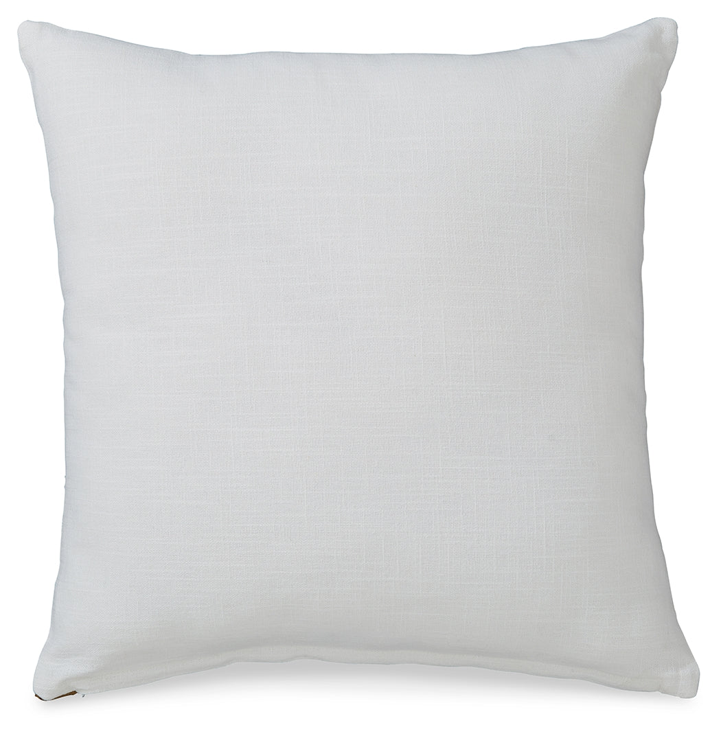 Furniture City Laplace - Ashley Furniture - Longsum Pillows - Pillow (4/CS) / Black/White/Honey - A1000927