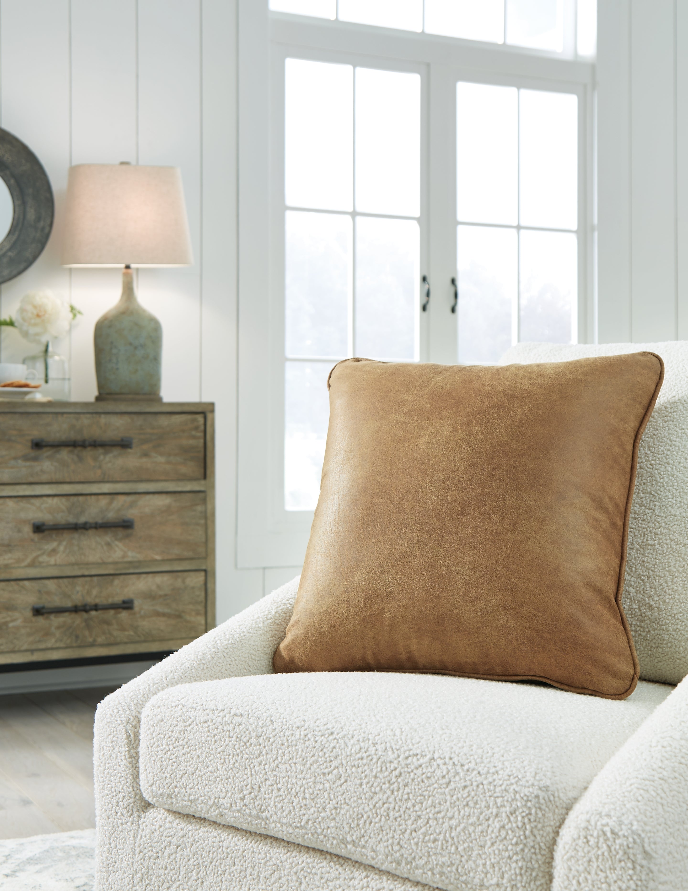 Furniture City Laplace - Ashley Furniture - Cortnie Pillows - Pillow (4/CS) / Caramel - A1000953