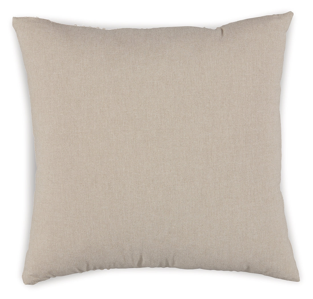 Furniture City Laplace - Ashley Furniture - Benbert Pillows - Pillow (4/CS) / Tan/White - A1000958