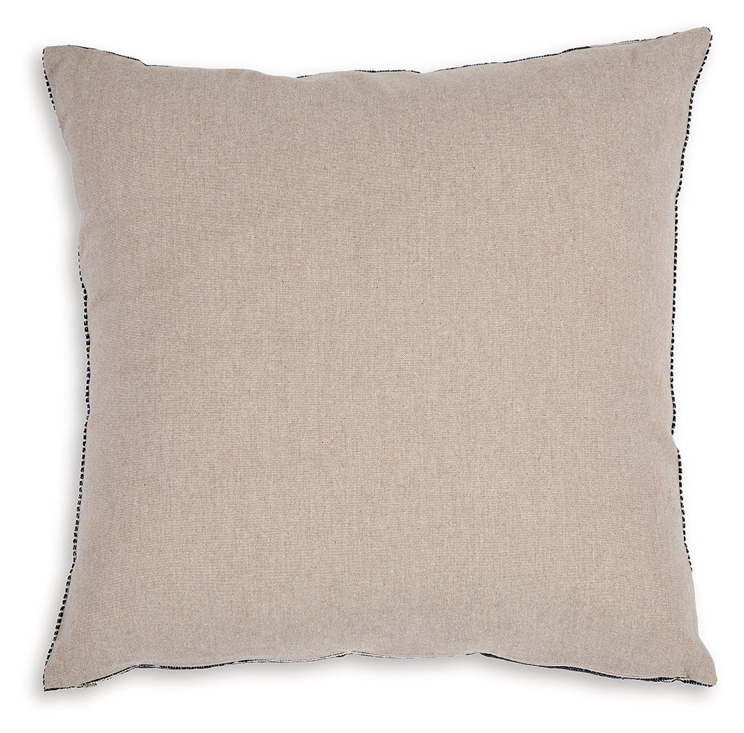 Furniture City Laplace - Ashley Furniture - Edelmont Pillows - Pillow / Black/Linen - A1000962P