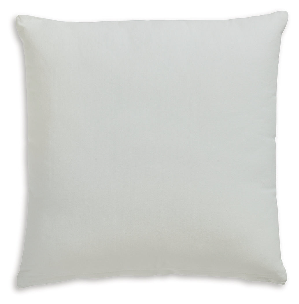 Furniture City Laplace - Ashley Furniture - Gyldan Pillows - Pillow (4/CS) / White/Teal/Gold - A1000994