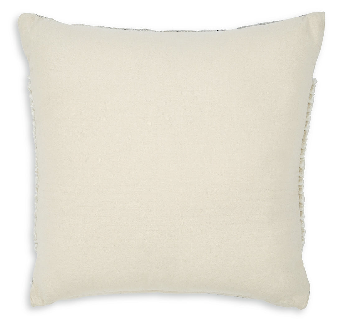 Furniture City Laplace - Ashley Furniture - Rowcher Pillows - Pillow / Gray/White - A1001004P