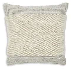 Furniture City Laplace - Ashley Furniture - Rowcher Pillows - Pillow (4/CS) / Gray/White - A1001004
