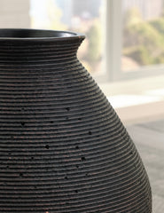 Furniture City Laplace - Ashley Furniture - Hannela Vase - Vase / Antique Brown - A2000511