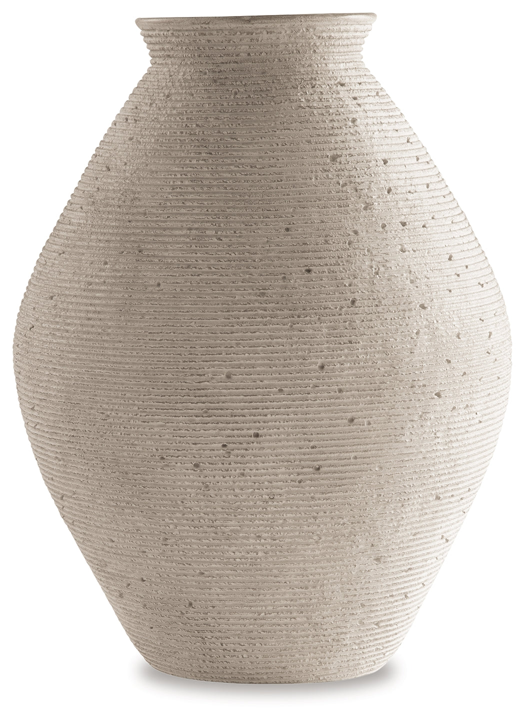 Furniture City Laplace - Ashley Furniture - Hannela Vase - Vase / Antique Tan - A2000514