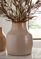 Furniture City Laplace - Ashley Furniture - Millcott Vase - Vase (2/CS) / Tan - A2000582