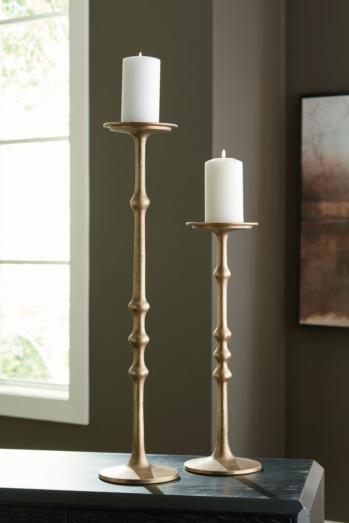 Furniture City Laplace - Ashley Furniture - Larwick Candle Holder - Candle Holder Set (Set of 2) - A2000683