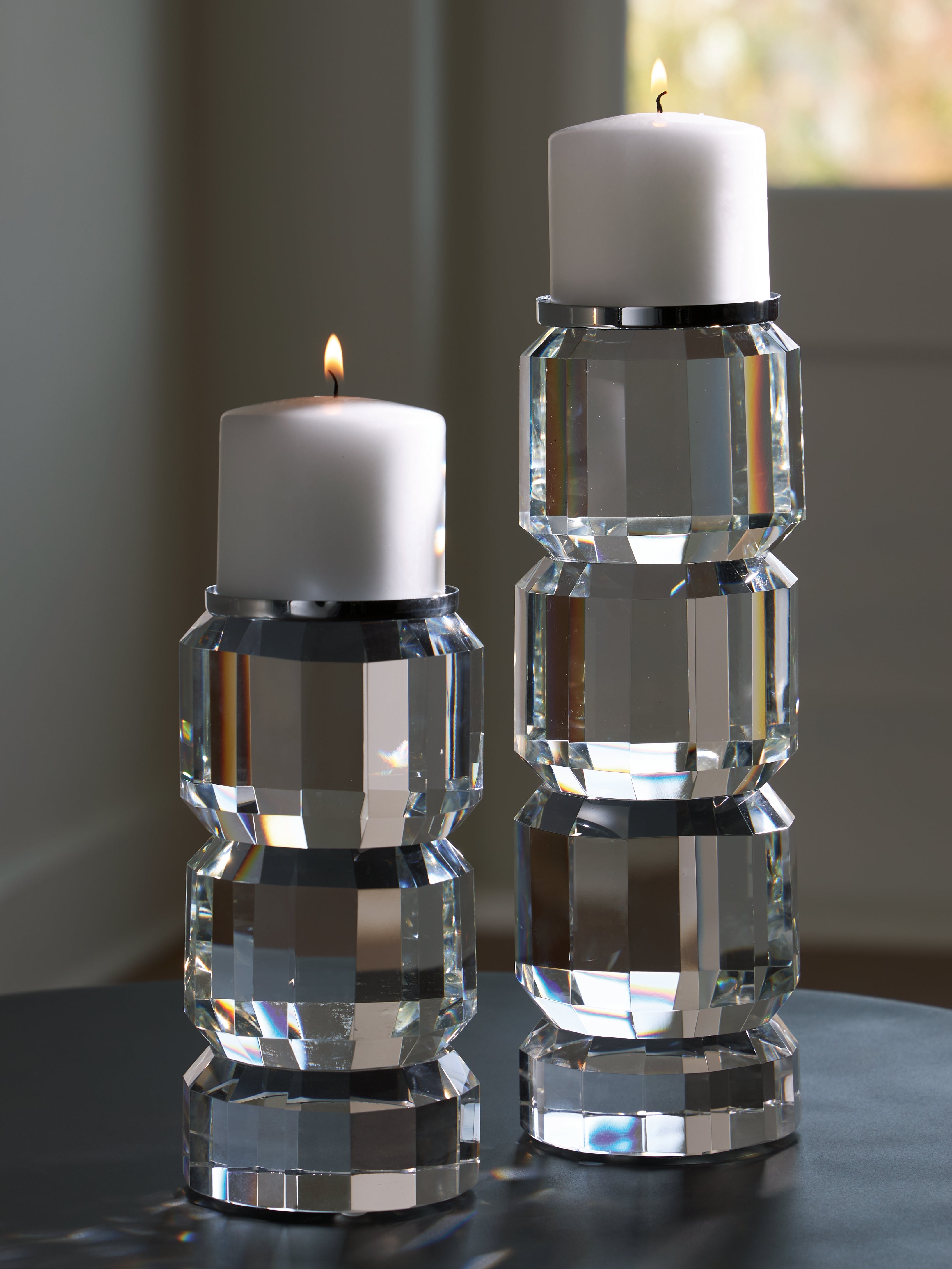 Furniture City Laplace - Ashley Furniture - Brentley Candle Holder - Candle Holder Set (Set of 2) - A2000770