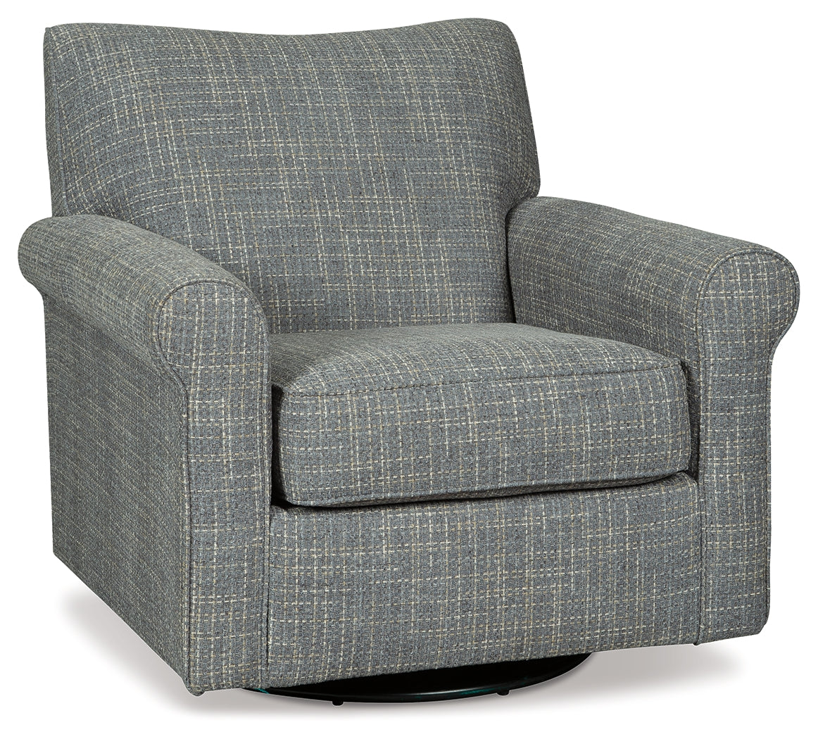 Furniture City Laplace - Ashley Furniture - Renley Accent Chair - Swivel Glider Accent Chair / Ash - A3000002