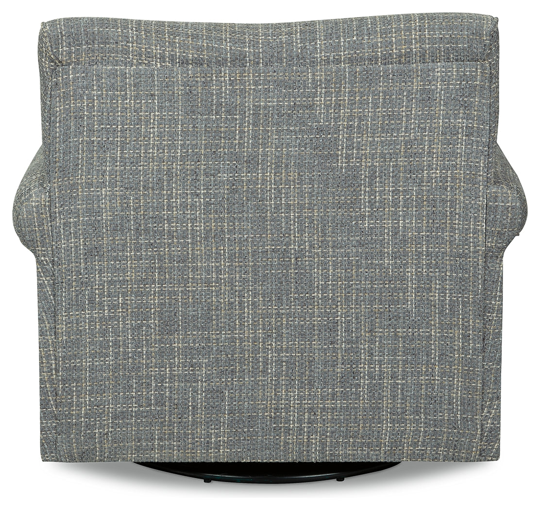 Furniture City Laplace - Ashley Furniture - Renley Accent Chair - Swivel Glider Accent Chair / Ash - A3000002
