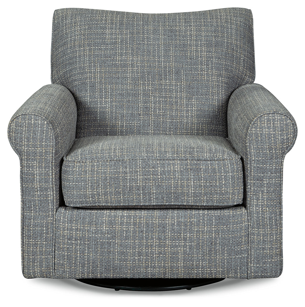 Furniture City Laplace - Ashley Furniture - Renley Accent Chair - Swivel Glider Accent Chair / Ash - A3000002