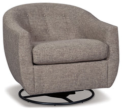 Furniture City Laplace - Ashley Furniture - Upshur Accent Chair - Swivel Glider Accent Chair / Taupe - A3000003