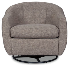 Furniture City Laplace - Ashley Furniture - Upshur Accent Chair - Swivel Glider Accent Chair / Taupe - A3000003