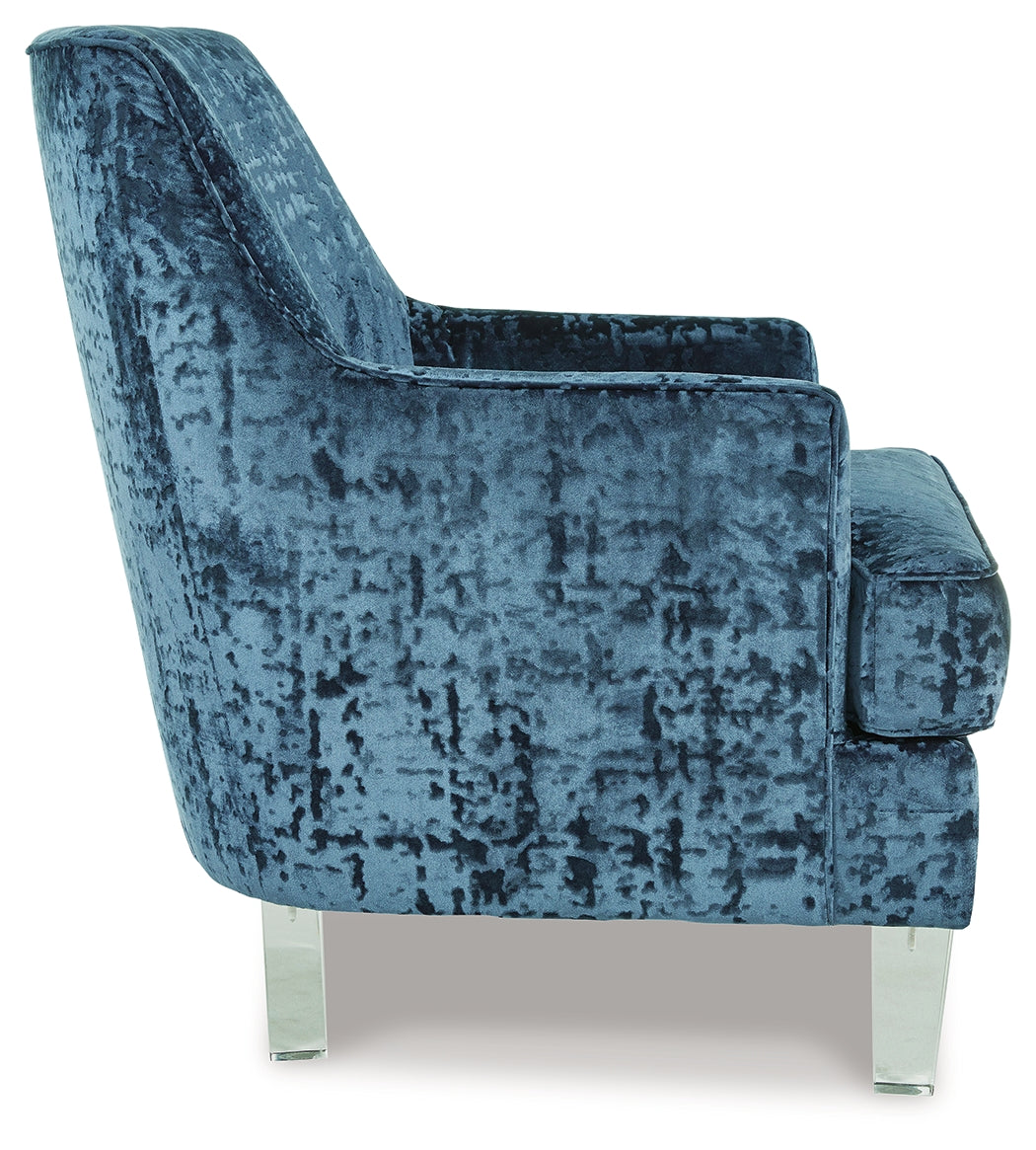 Furniture City Laplace - Ashley Furniture - Gloriann Accent Chair - Accent Chair / Charcoal - A3000106