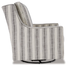 Furniture City Laplace - Ashley Furniture - Kambria Swivel Glider Accent Chair - Swivel Glider Accent Chair / Fog - A3000265