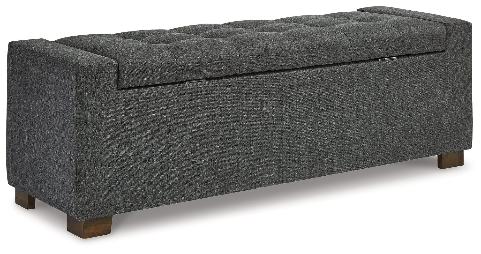 Furniture City Laplace - Ashley Furniture - Cortwell Storage Bench - Storage Bench / Gray / 54"W x 18"D x 18"H - A3000224