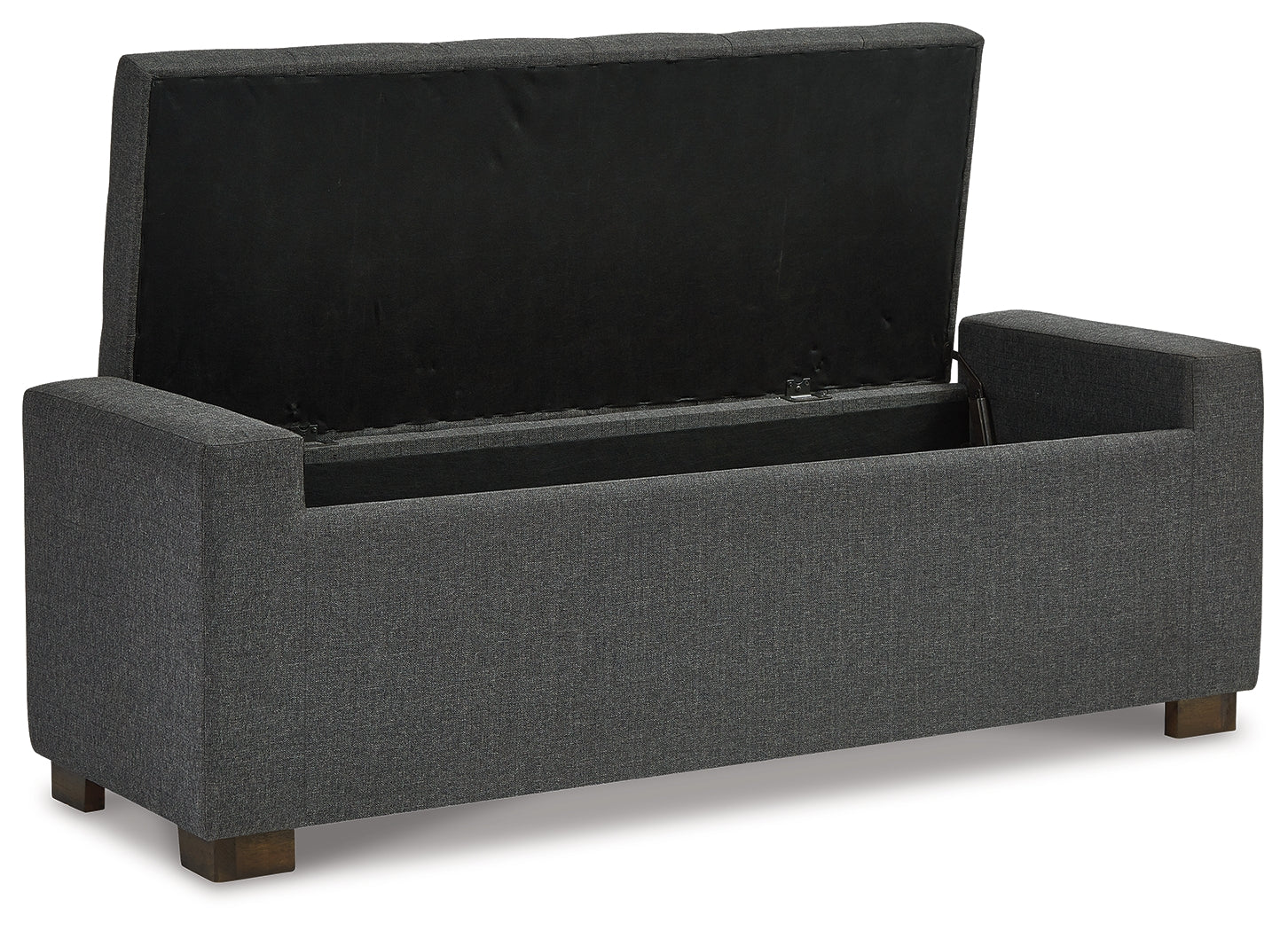 Furniture City Laplace - Ashley Furniture - Cortwell Storage Bench - Storage Bench / Gray / 54"W x 18"D x 18"H - A3000224