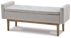 Furniture City Laplace - Ashley Furniture - Briarson Storage Bench - Storage Bench / Beige/Brown / 50"W x 18"D x 22"H - A3000247
