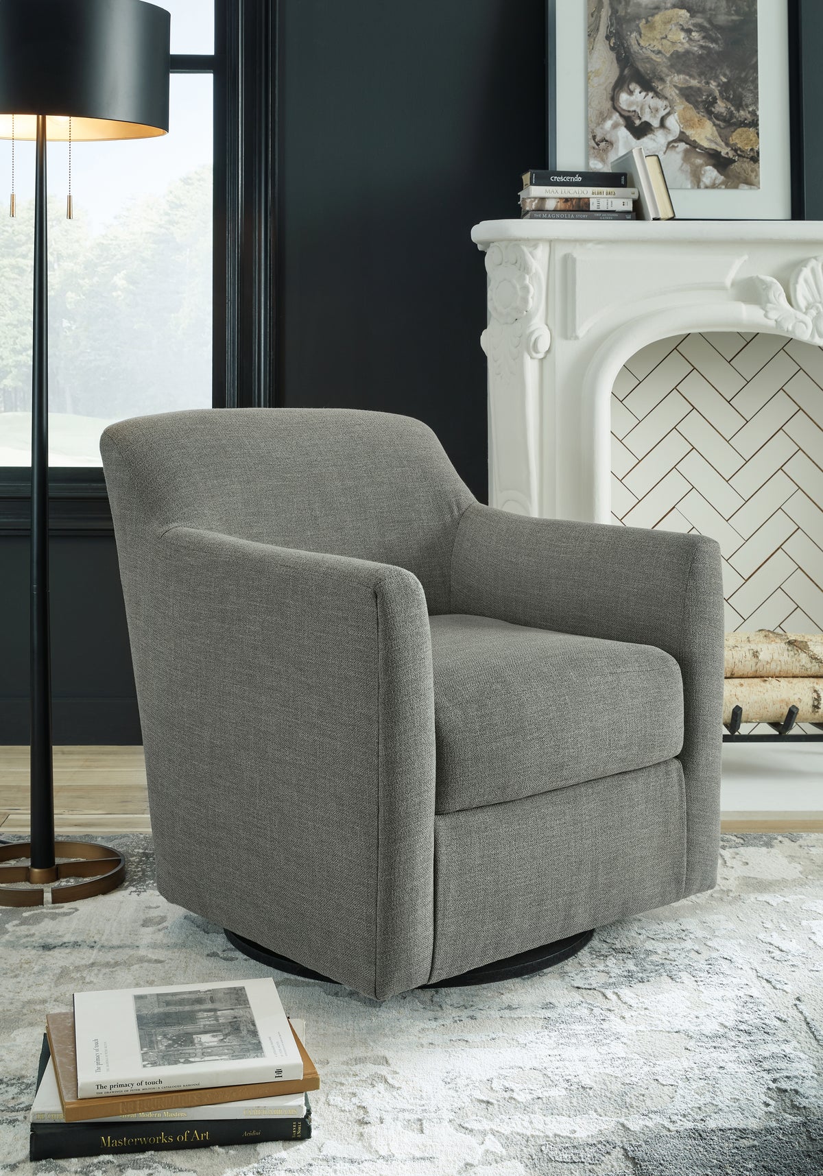 Furniture City Laplace - Ashley Furniture - Bradney Swivel Accent Chair - Swivel Accent Chair - A3000326