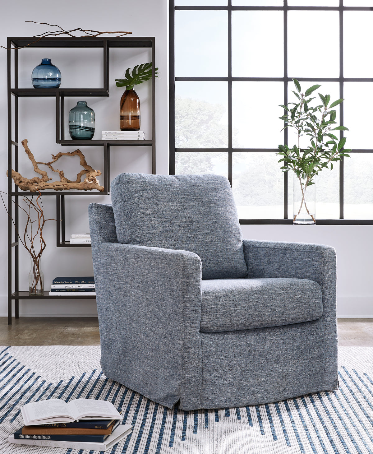 Furniture City Laplace - Ashley Furniture - Nenana Next-Gen Nuvella Swivel Glider Accent Chair - Swivel Glider Accent Chair - A3000646