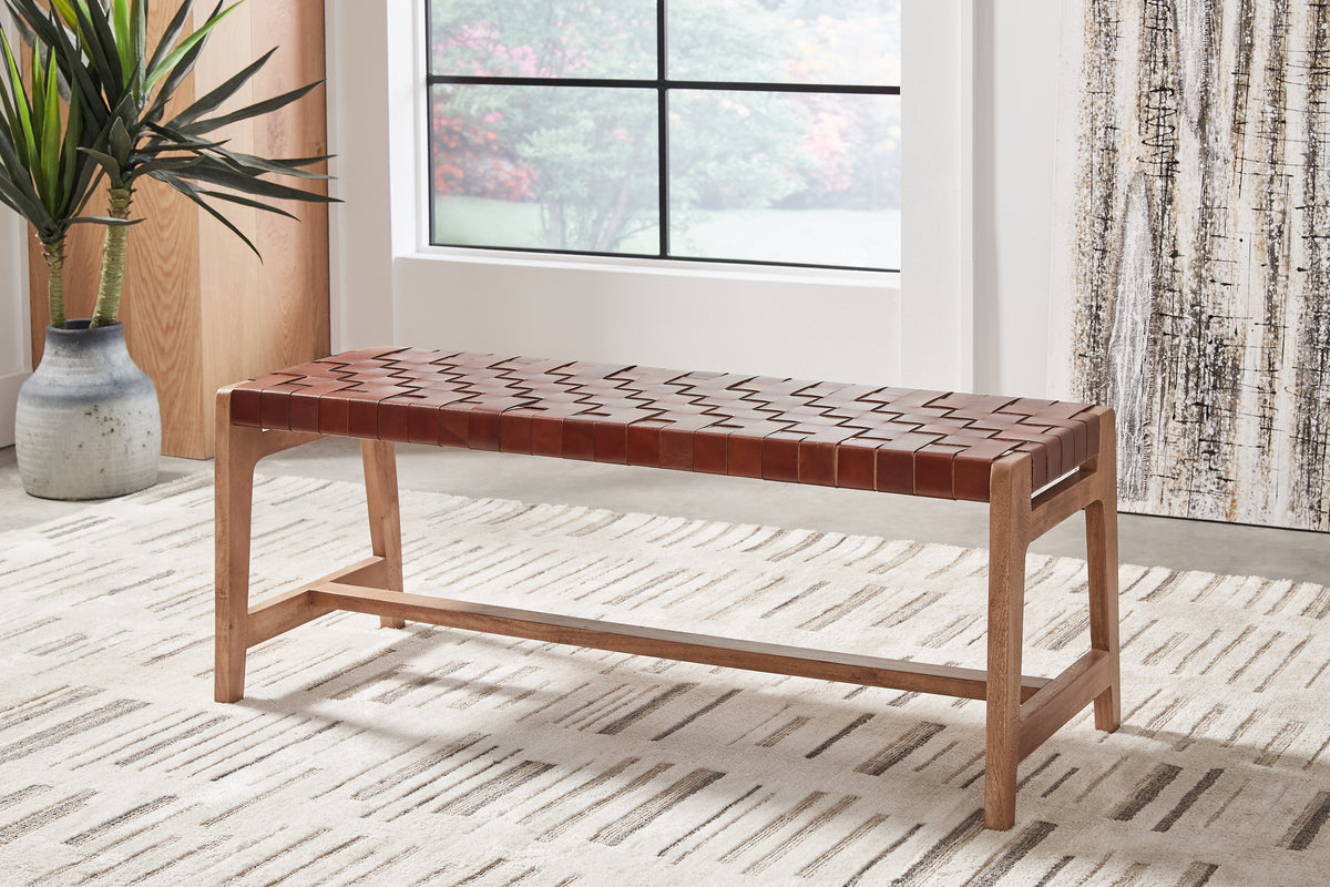 Furniture City Laplace - Ashley Furniture - Lemmund Accent Bench - Accent Bench - A3000682