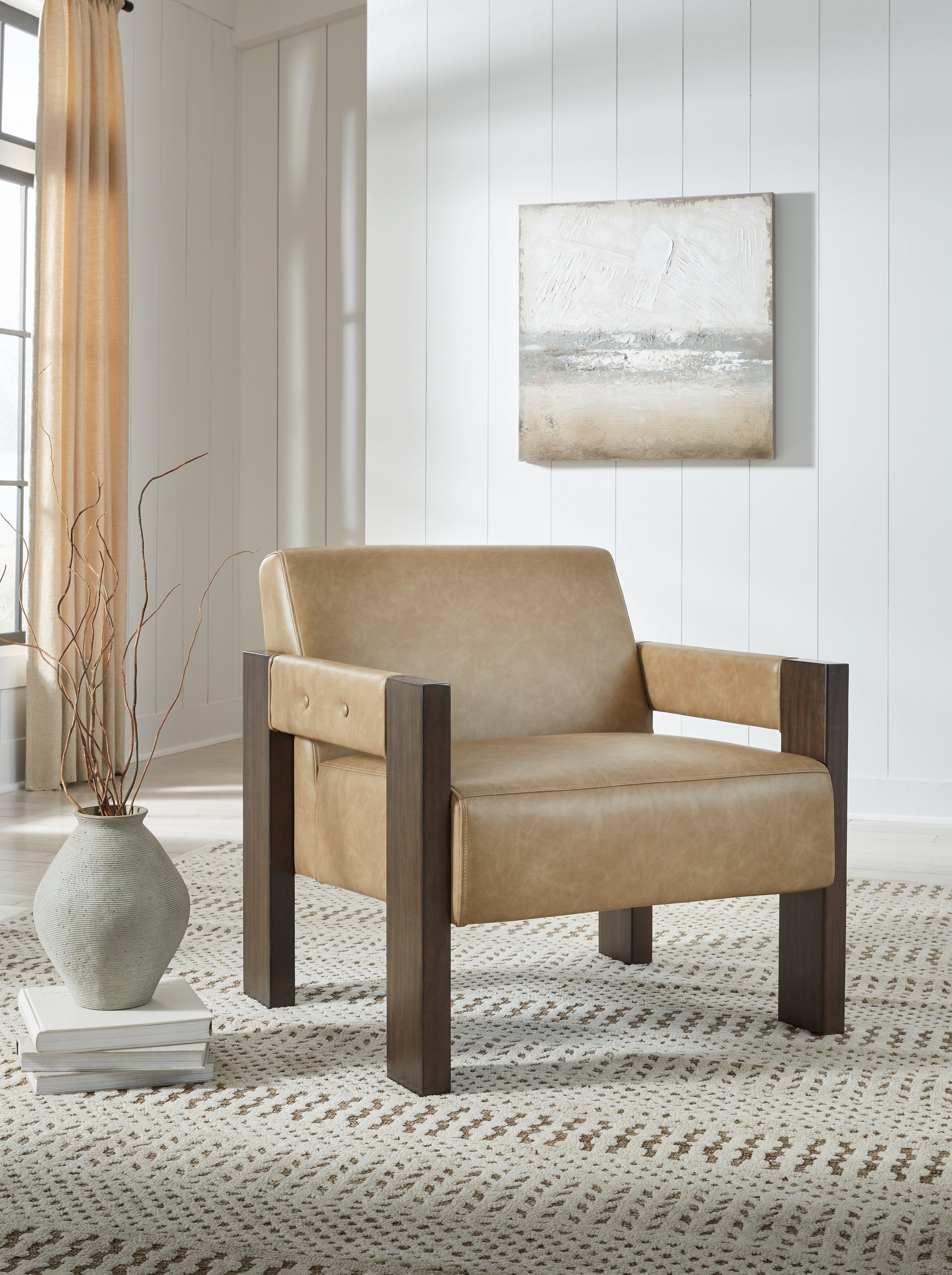 Furniture City Laplace - Ashley Furniture - Adlanlock Accent Chair - Accent Chair / Toast - A3000695