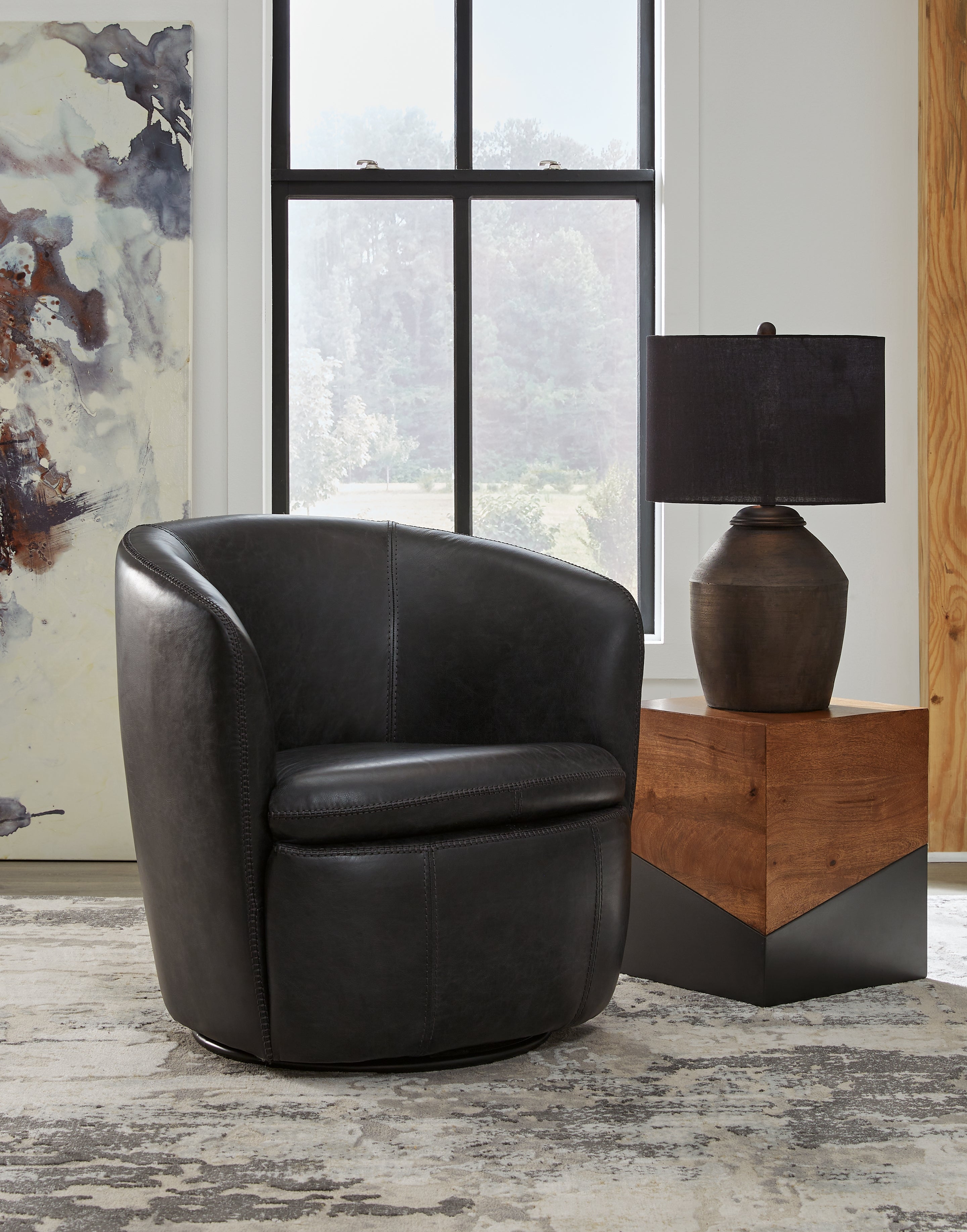 Furniture City Laplace - Ashley Furniture - Kierreys Swivel Accent Chair - Swivel Accent Chair - A3000702