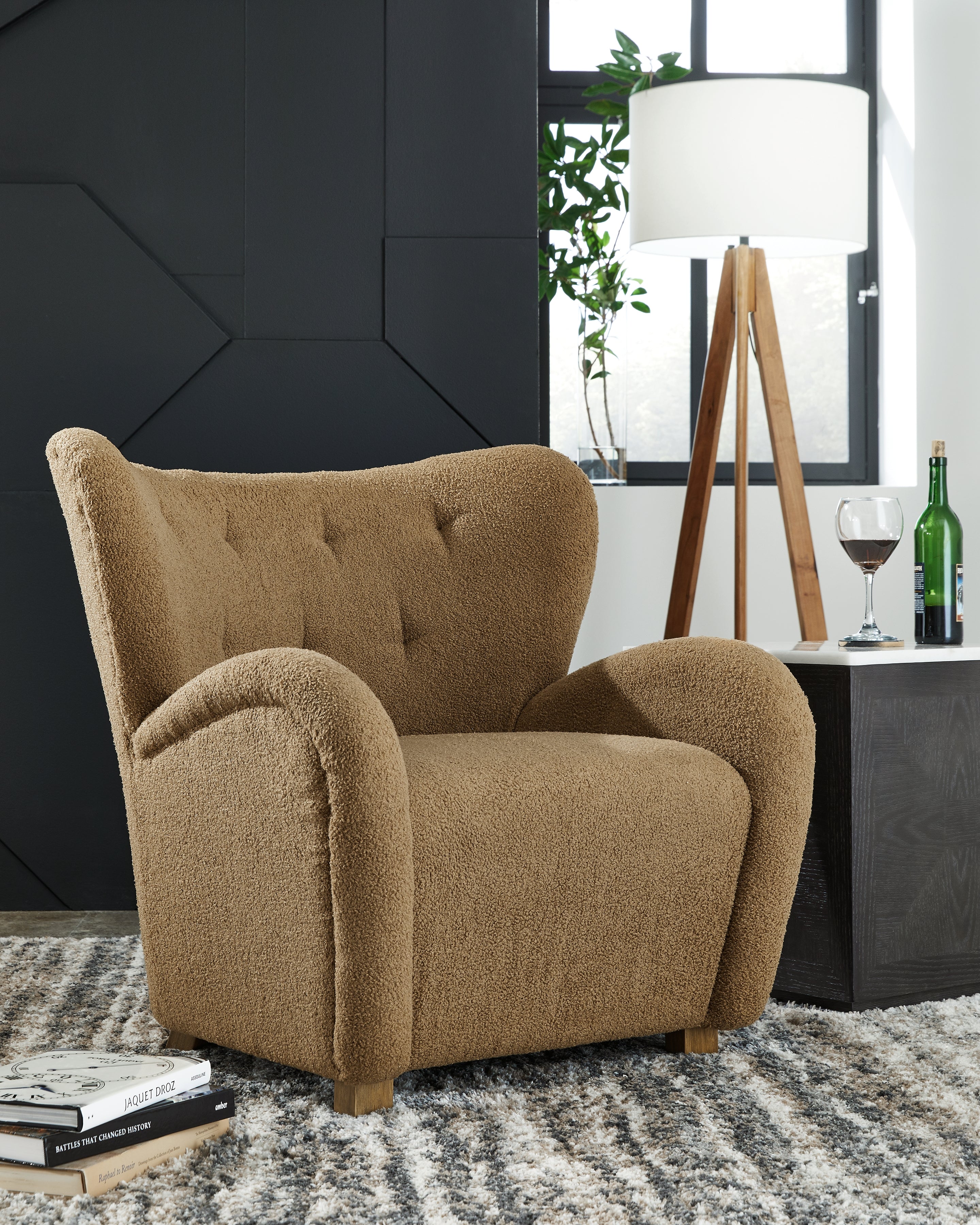 Furniture City Laplace - Ashley Furniture - Larbell Accent Chair - Accent Chair / Camel - A3000710