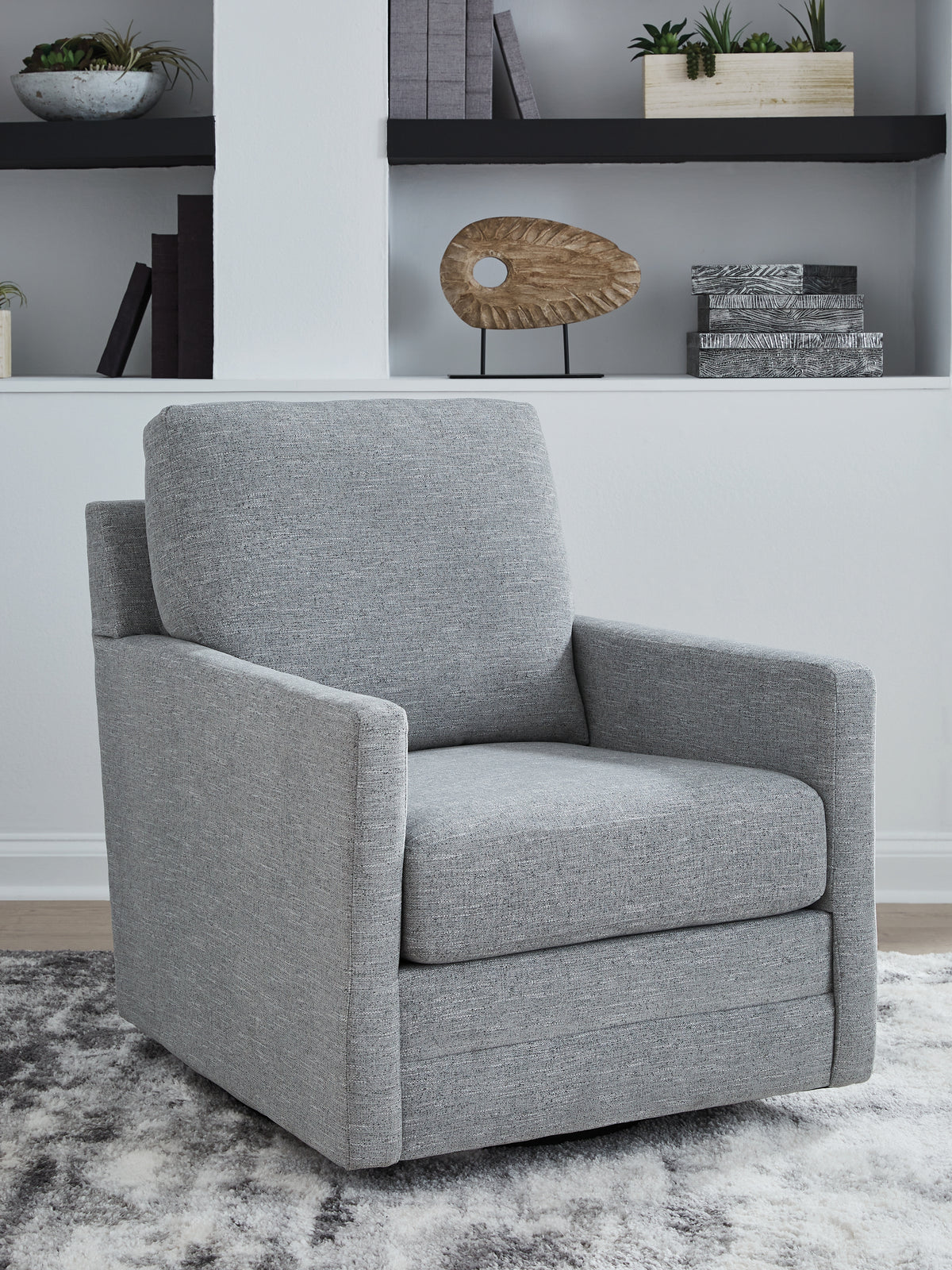 Furniture City Laplace - Ashley Furniture - Freybourne Next-Gen Nuvella Swivel Accent Chair - Swivel Accent Chair - A3000737