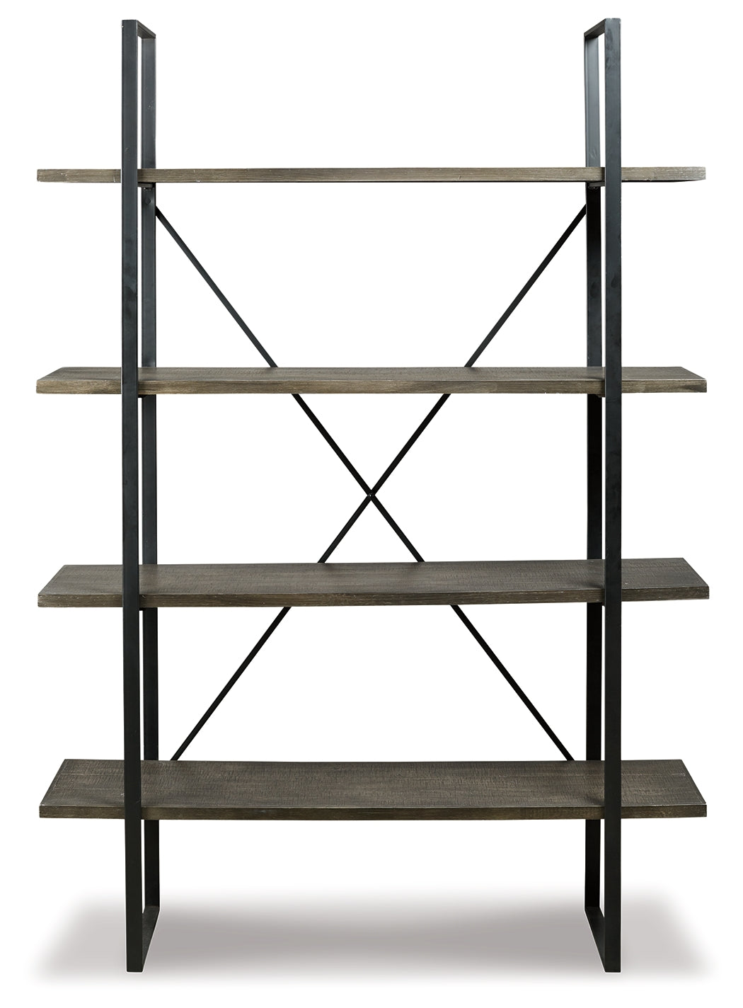 Furniture City Laplace - Ashley Furniture - Gilesgrove Bookcase - Bookcase / Black/Gray - A4000017
