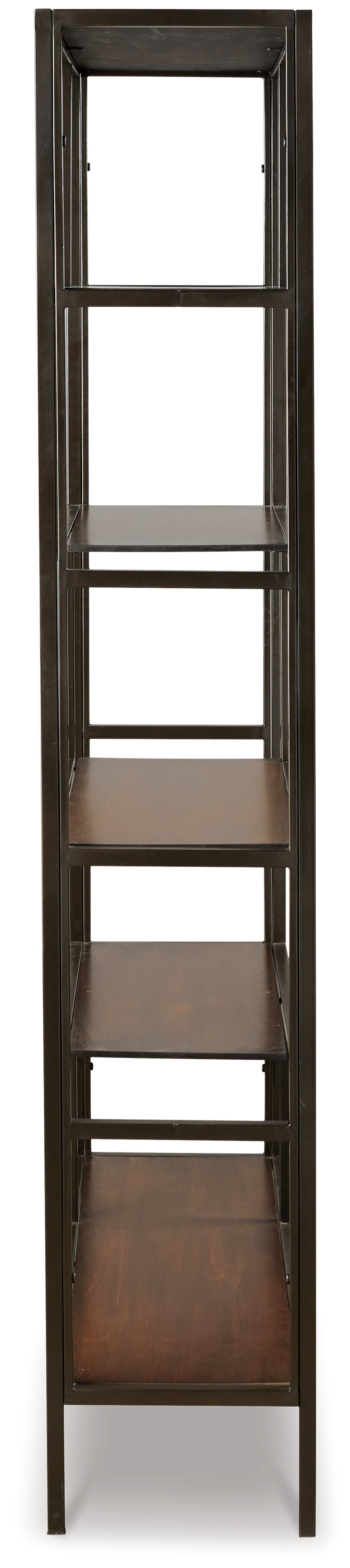 Furniture City Laplace - Ashley Furniture - Frankwell Bookcase - Bookcase / Brown/Black - A4000021