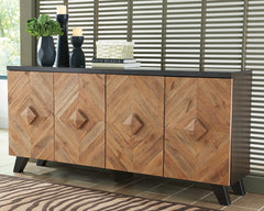 Furniture City Laplace - Ashley Furniture - Robin Ridge Accent Cabinet - Accent Cabinet / Two-tone Brown - A4000031