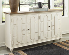 Furniture City Laplace - Ashley Furniture - Roranville Accent Cabinet - Accent Cabinet / Antique White - A4000268