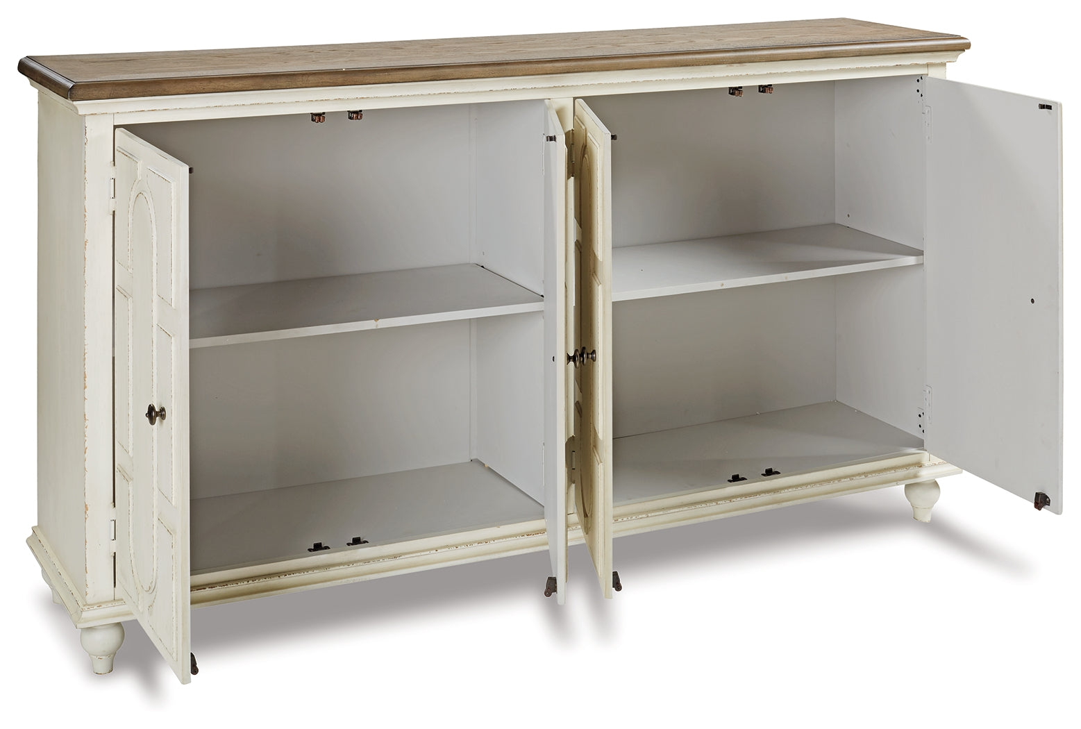 Furniture City Laplace - Ashley Furniture - Roranville Accent Cabinet - Accent Cabinet / Antique White - A4000268