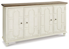 Furniture City Laplace - Ashley Furniture - Roranville Accent Cabinet - Accent Cabinet / Antique White - A4000268