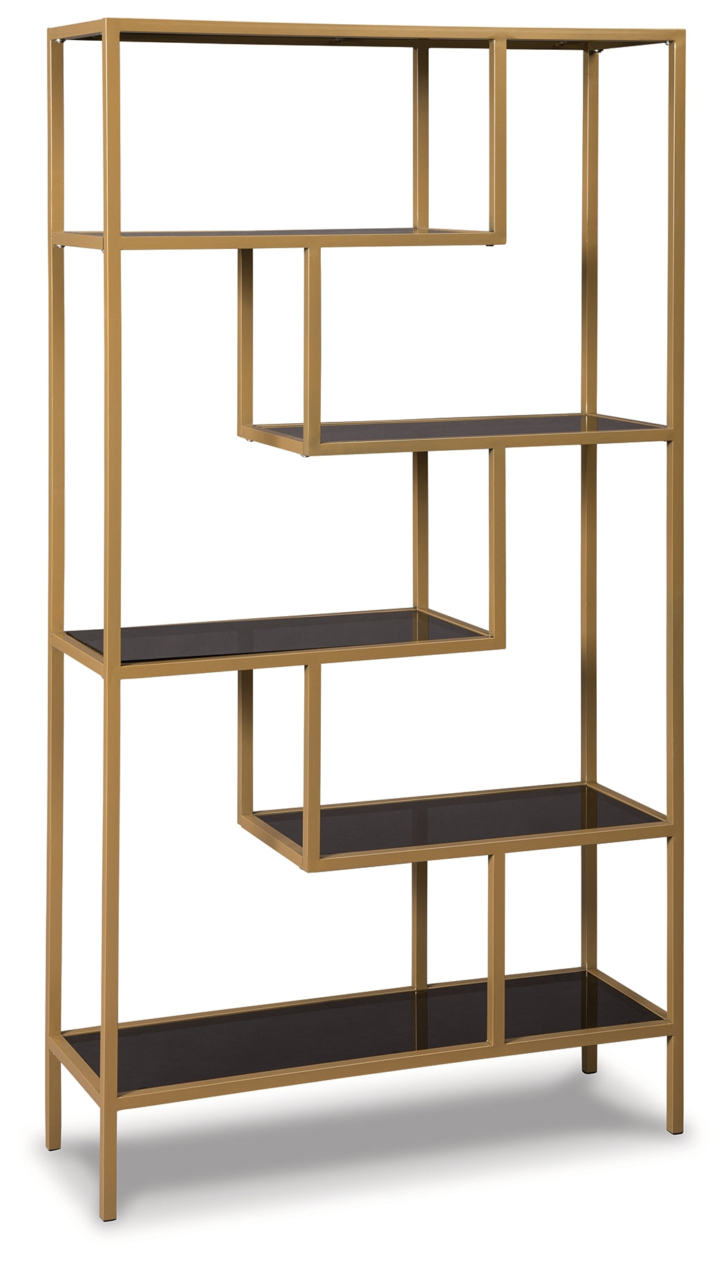 Furniture City Laplace - Ashley Furniture - Frankwell Bookcase - Bookcase / Brown/Black - A4000021