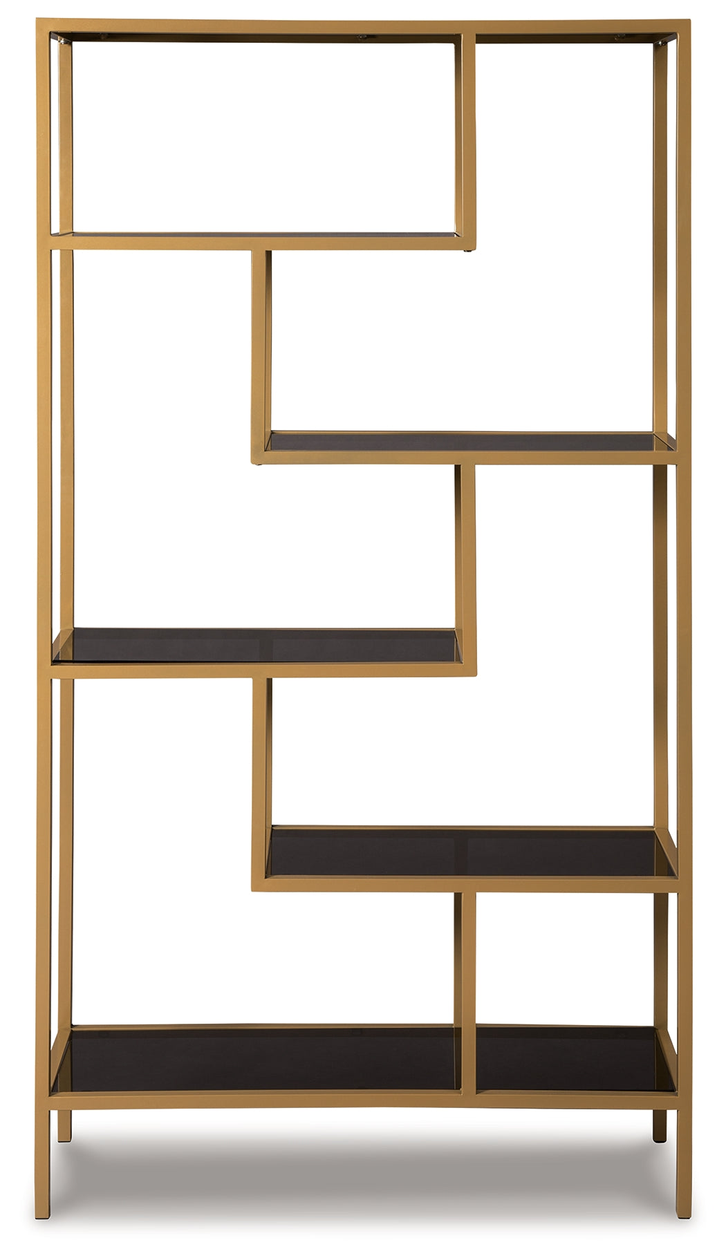 Furniture City Laplace - Ashley Furniture - Frankwell Bookcase - Bookcase / Brown/Black - A4000021