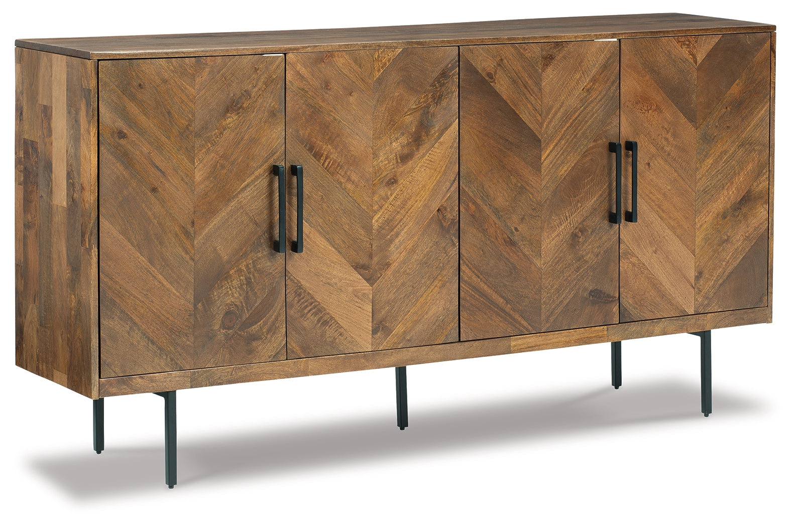 Furniture City Laplace - Ashley Furniture - Prattville Accent Cabinet - Accent Cabinet / Brown - A4000308