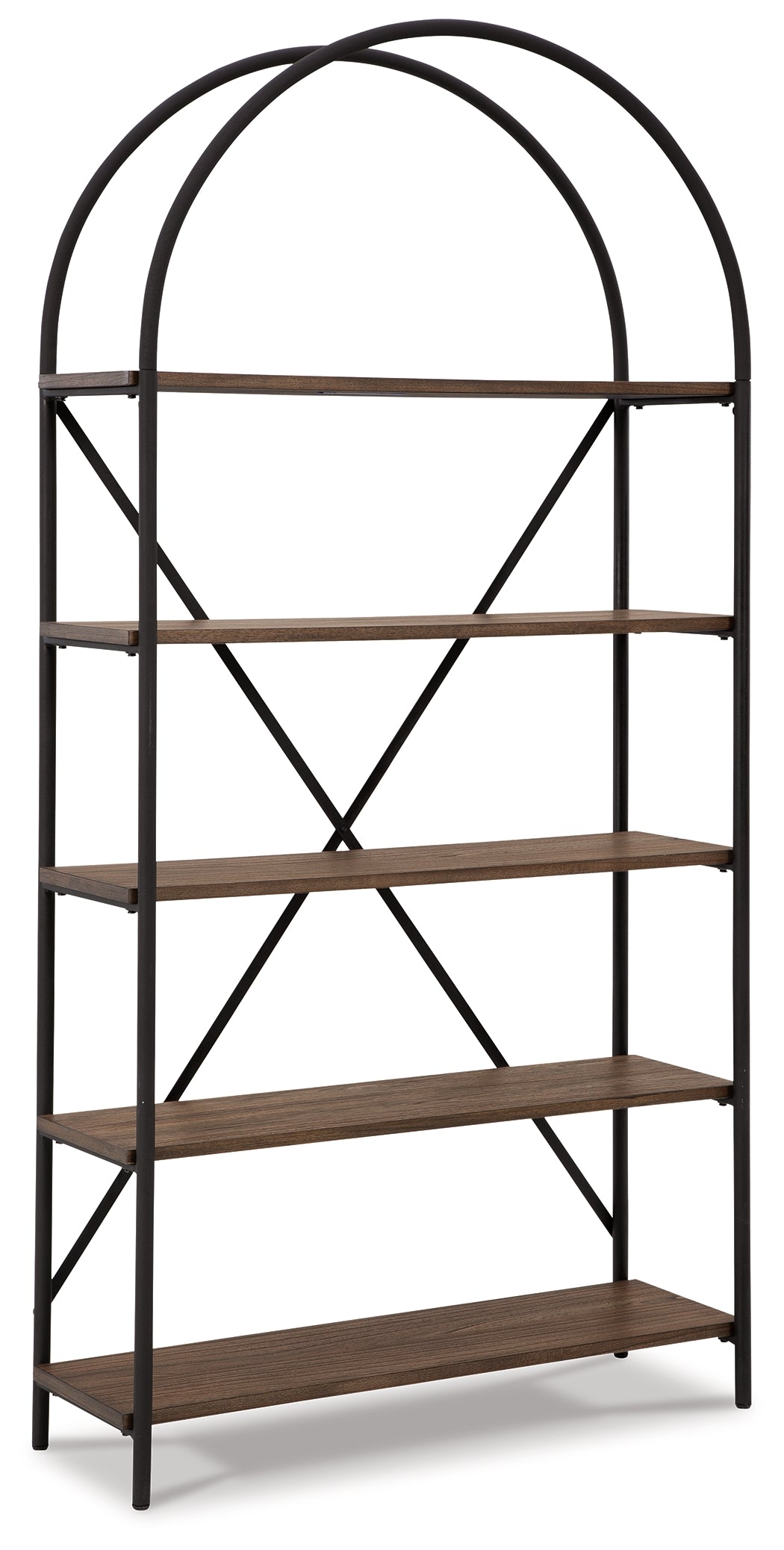 Furniture City Laplace - Ashley Furniture - Galtbury Bookcase - Bookcase / Brown/Black - A4000325