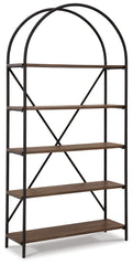 Furniture City Laplace - Ashley Furniture - Galtbury Bookcase - Bookcase / Brown/Black - A4000325