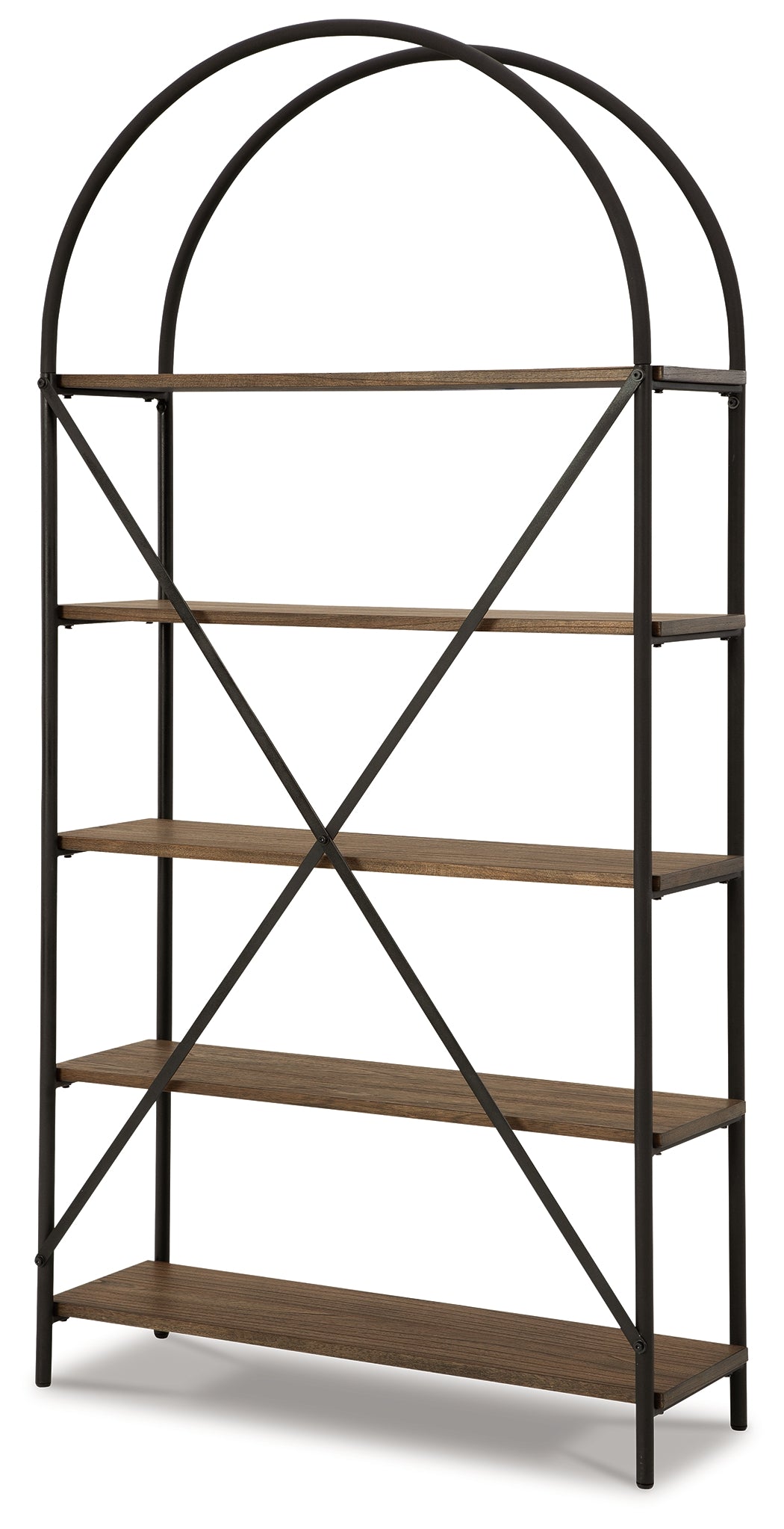 Furniture City Laplace - Ashley Furniture - Galtbury Bookcase - Bookcase / Brown/Black - A4000325