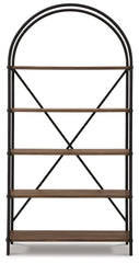 Furniture City Laplace - Ashley Furniture - Galtbury Bookcase - Bookcase / Brown/Black - A4000325