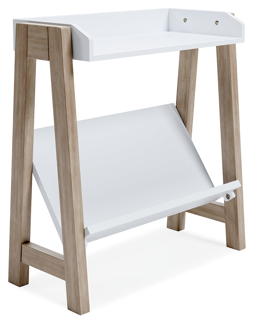 Furniture City Laplace - Ashley Furniture - Blariden Bookcase - Small Bookcase / White/Tan - A4000361