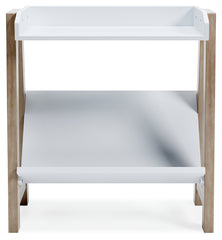 Furniture City Laplace - Ashley Furniture - Blariden Bookcase - Small Bookcase / White/Tan - A4000361