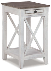 Furniture City Laplace - Ashley Furniture - Adalane Accent Table - Accent Table / White/Gray - A4000374