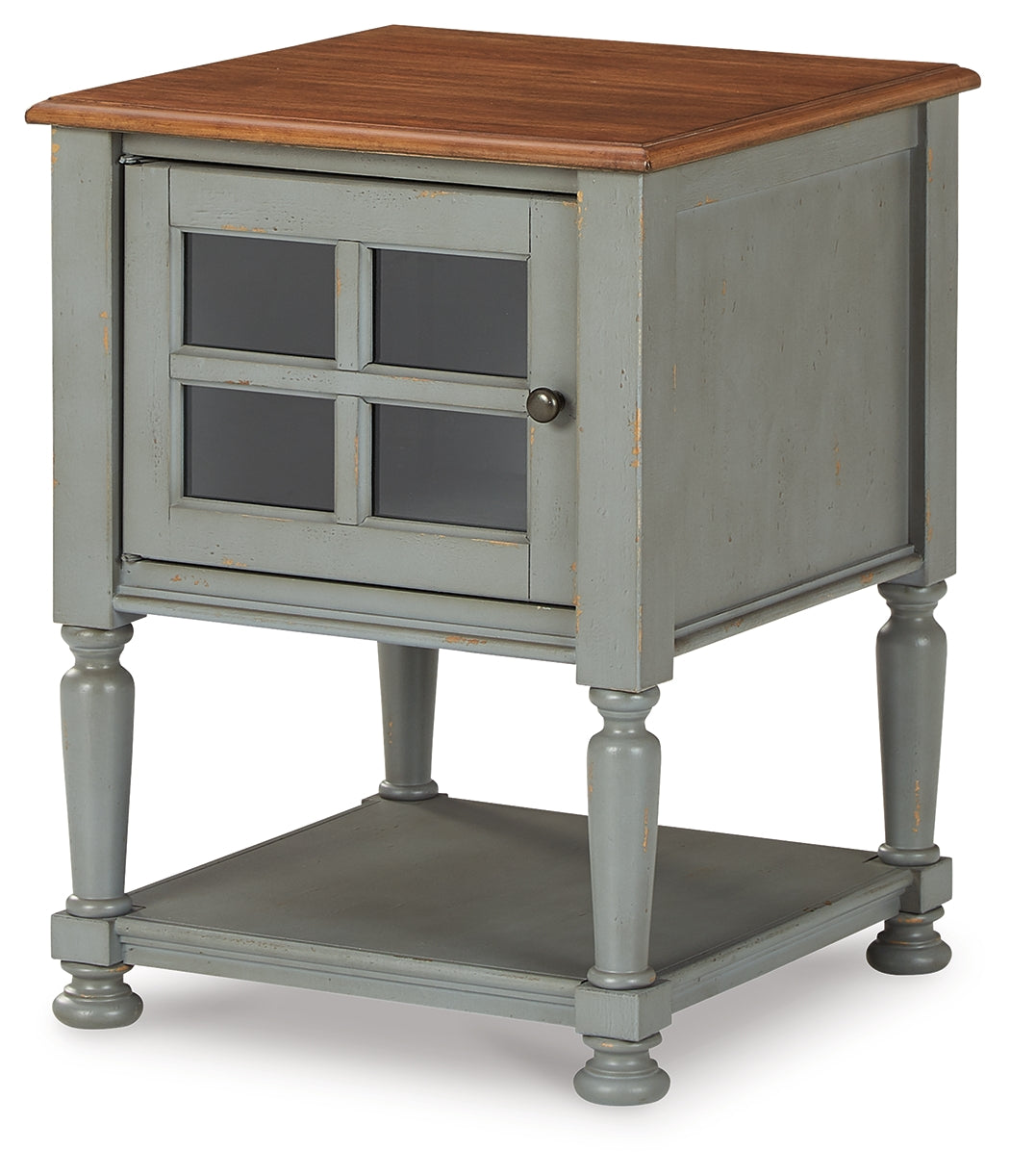 Furniture City Laplace - Ashley Furniture - Mirimyn Accent Cabinet - Accent Cabinet / Gray/Brown - A4000382