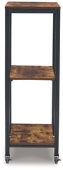 Furniture City Laplace - Ashley Furniture - Bevinfield Bar Cart - Bar Cart / Brown/Black - A4000394