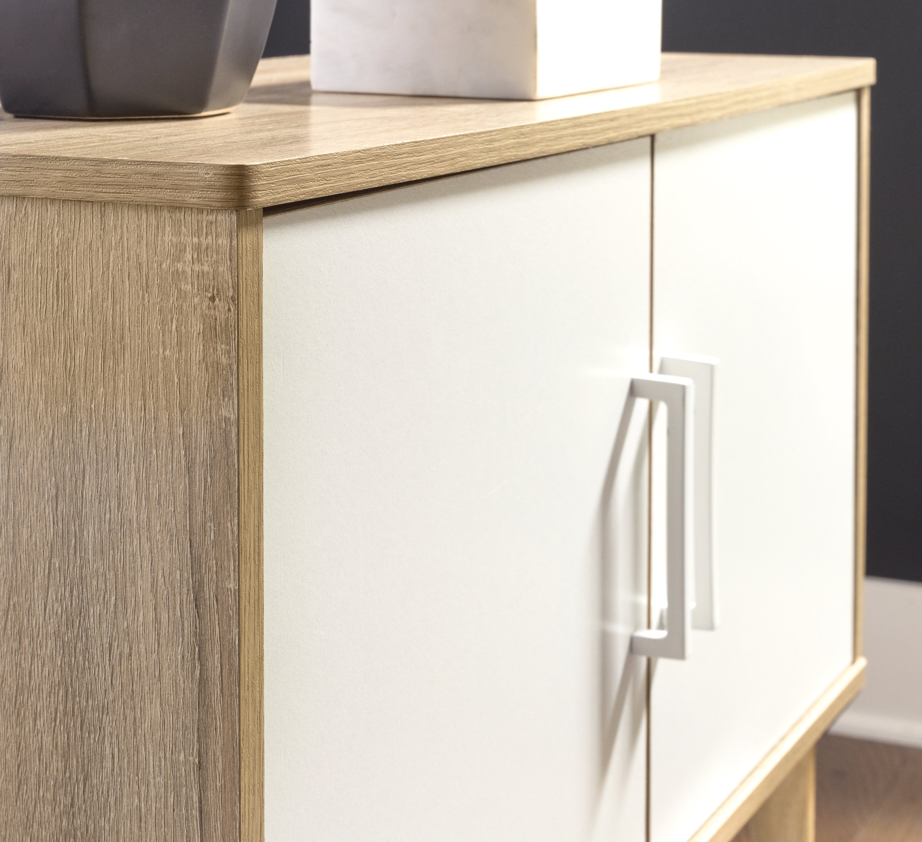 Furniture City Laplace - Ashley Furniture - Orinfield Accent Cabinet - Accent Cabinet / Natural/White - A4000396